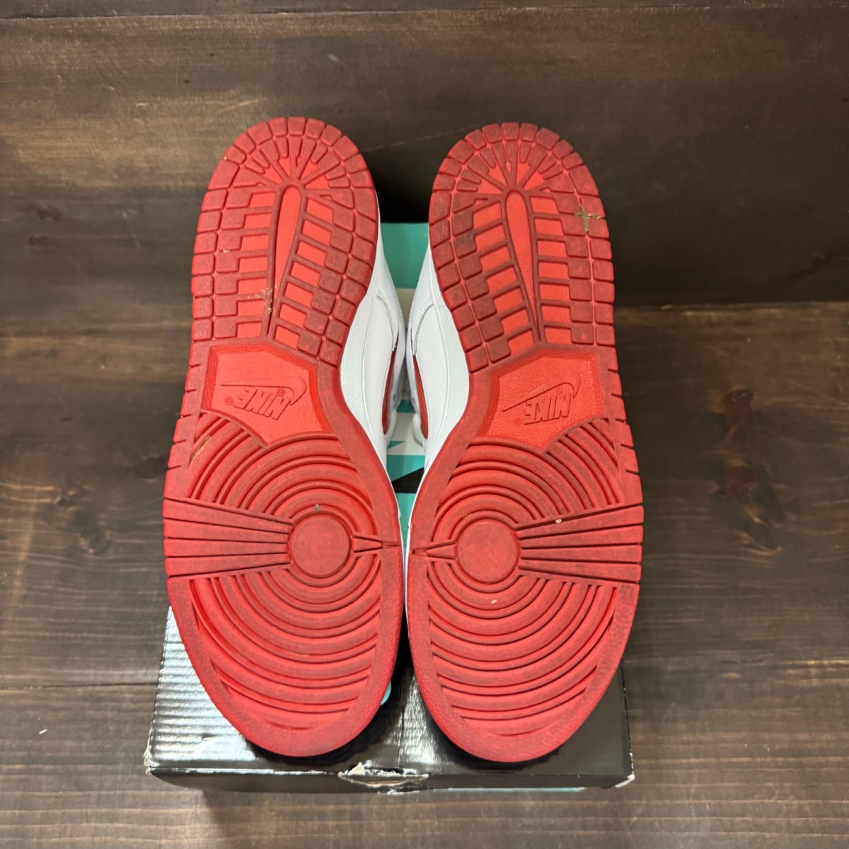Nike SB Dunk Low Supreme Jewel Swoosh Red - Image 6