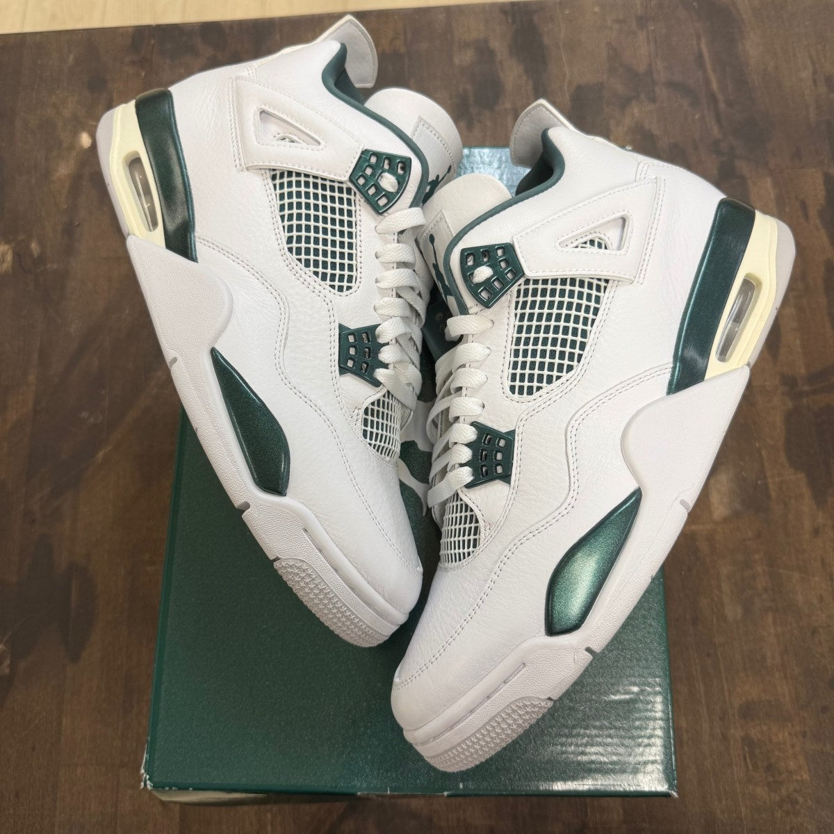 Jordan 4 Retro Oxidized Green - Image 1