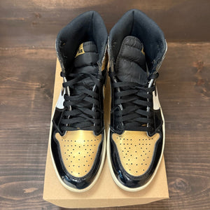 Jordan 1 Retro High NRG Patent Gold Toe Size 11 (Pre-Owned) - Image 3