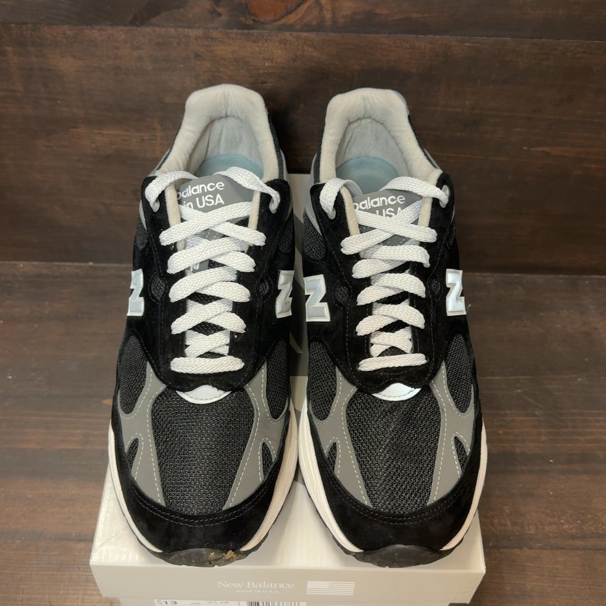 New Balance 993 Kith Black (Standard Width) Size 13 (Pre-Owned) - tag