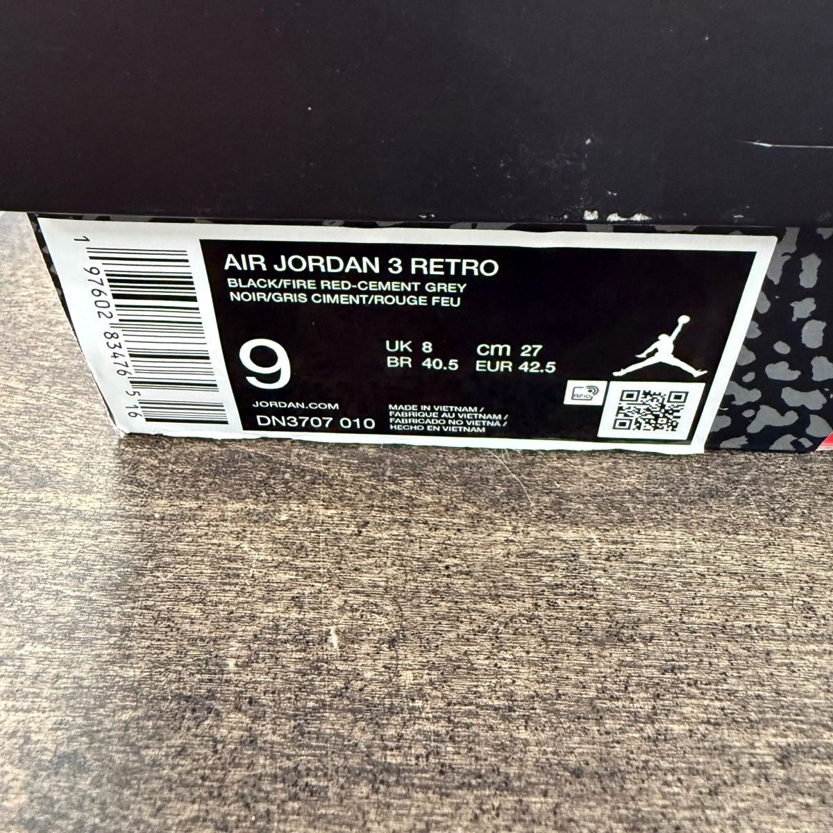 Jordan 3 Retro OG Black Cement (2024) - Image 6