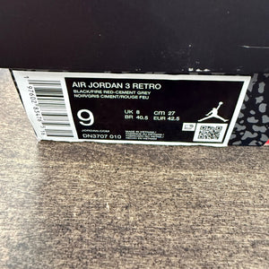 Jordan 3 Retro OG Black Cement (2024) - Image 6