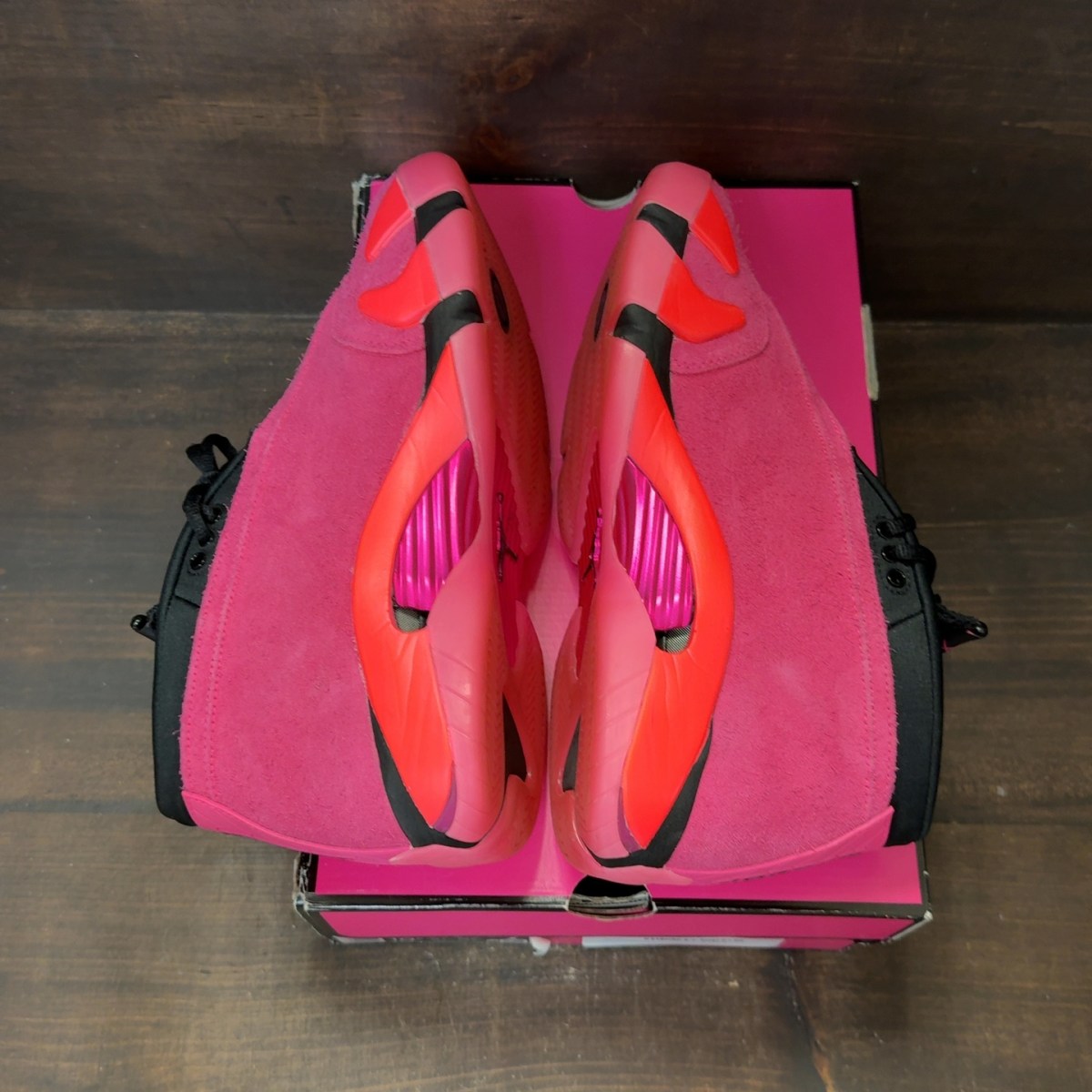 Jordan 14 Retro Low Shocking Pink (Women's) - Image 6