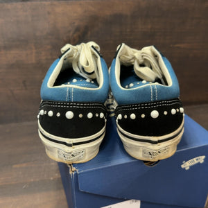 Vans LX Old Skool 36 Pearlized Pack Black Navy Size 9 (Pre-Owned)