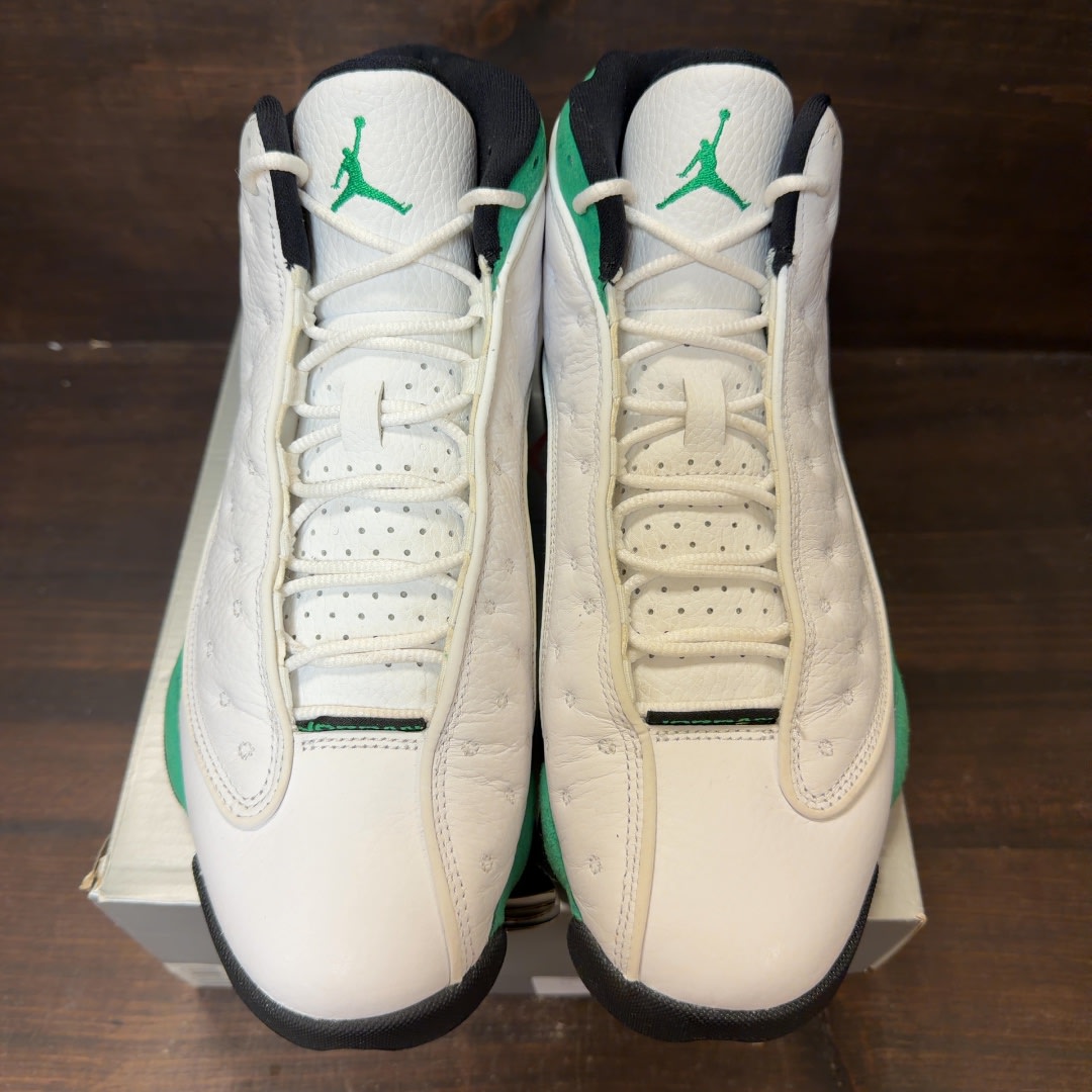 Jordan 13 Retro White Lucky Green - Image 3