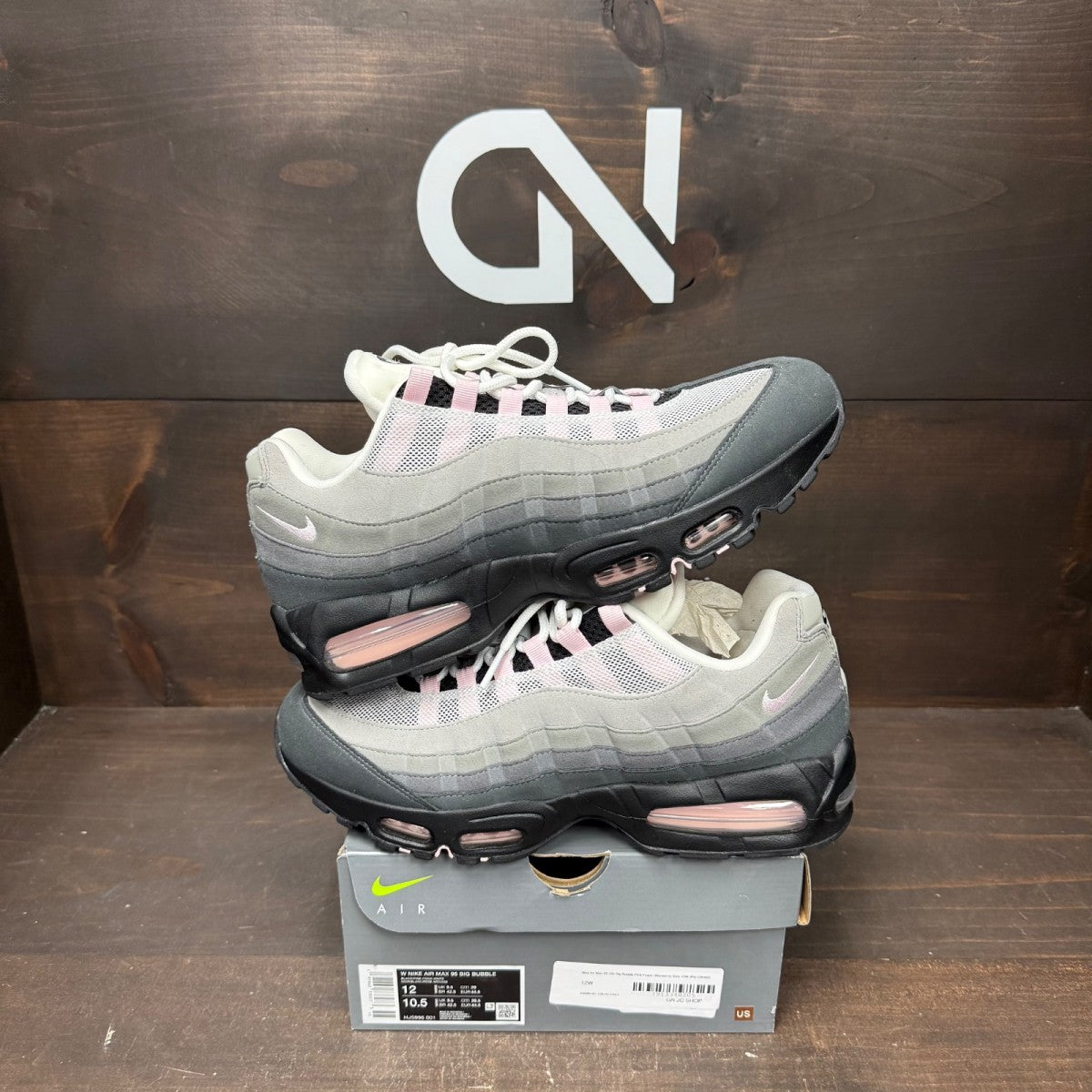 Nike Air Max 95 OG Big Bubble Pink Foam (Women's) - Image 1