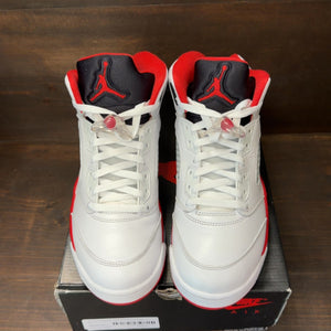 Jordan 5 Retro Fire Red Black Tongue (2025) - Image 3