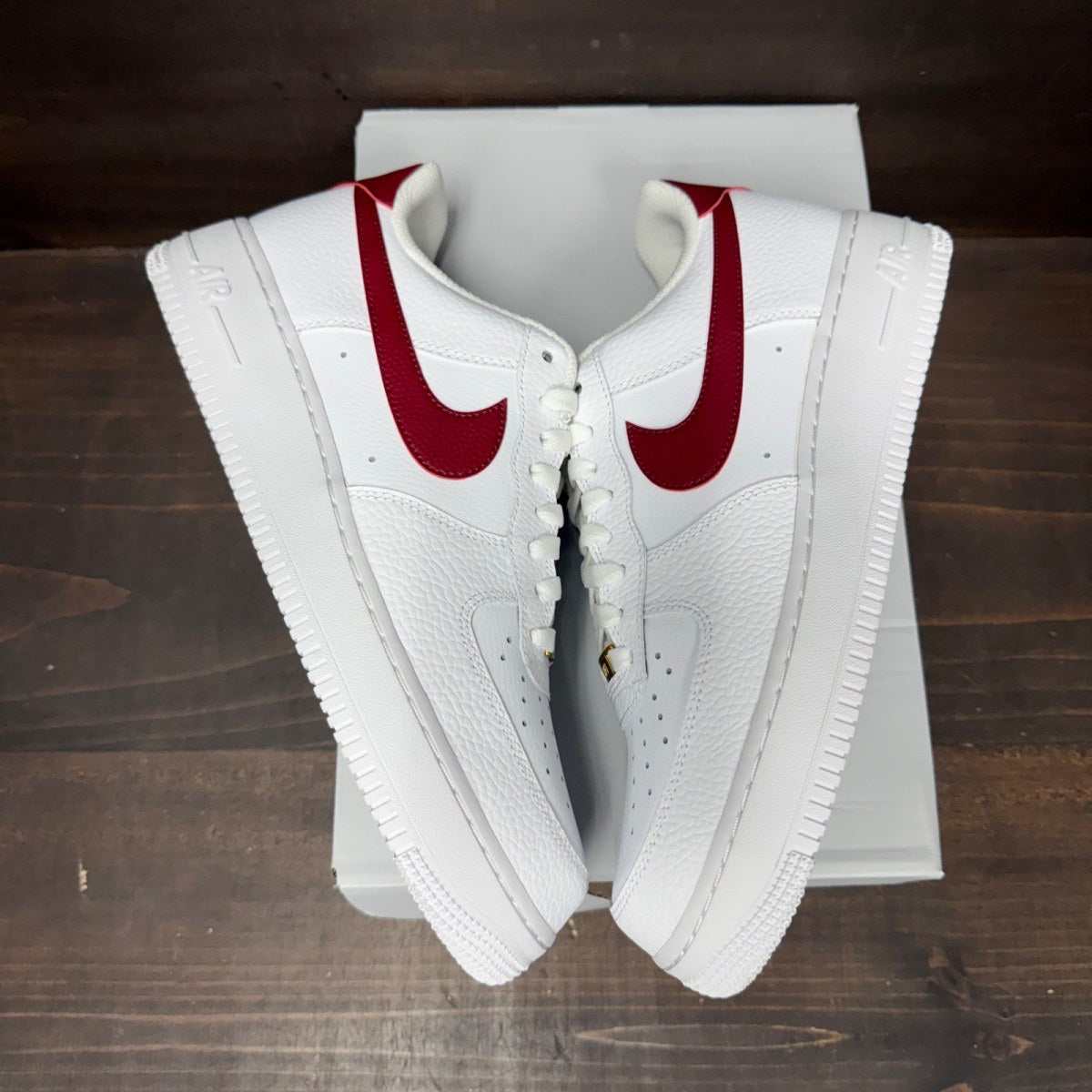 Nike Air Force 1 Low White Team Red - Image 4