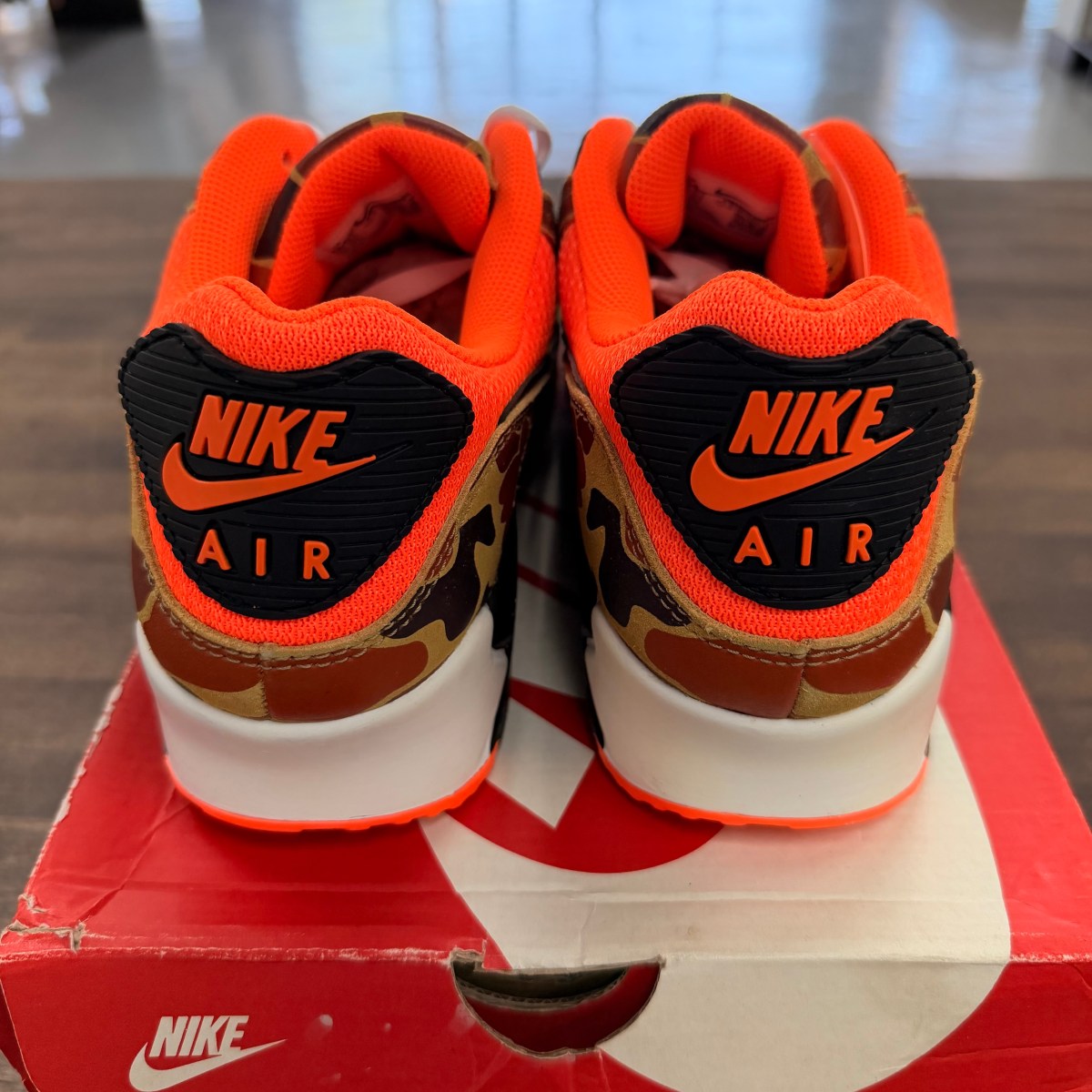 Nike Air Max 90 Duck Camo Orange - Image 4