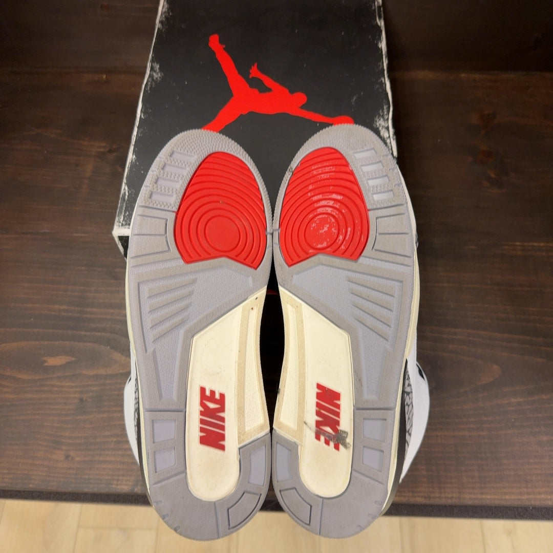 Jordan 3 Retro White Cement Reimagined Size 12 (Pre-Owned)