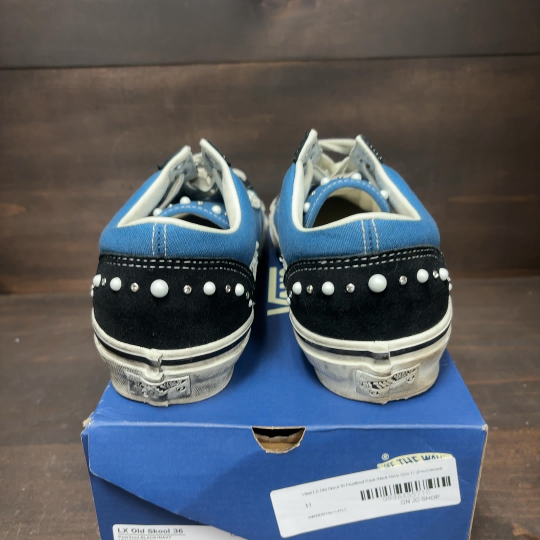 Vans LX Old Skool 36 Pearlized Pack Black Navy - Image 5