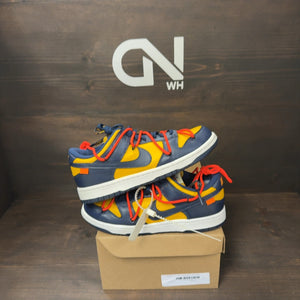 Nike Dunk Low Off-White University Gold Size 7 (Pre-Owned) - Image 1