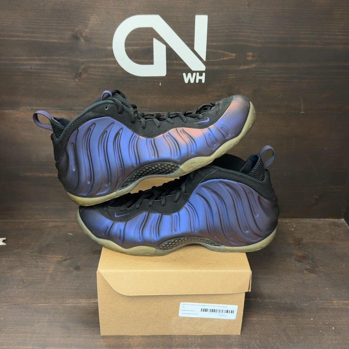 Nike Air Foamposite One Eggplant (2017) Size 13 (Pre-Owned) - Image 1