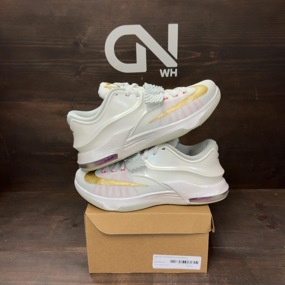 Nike KD 7 Aunt Pearl Size 9 (Pre-Owned) - front