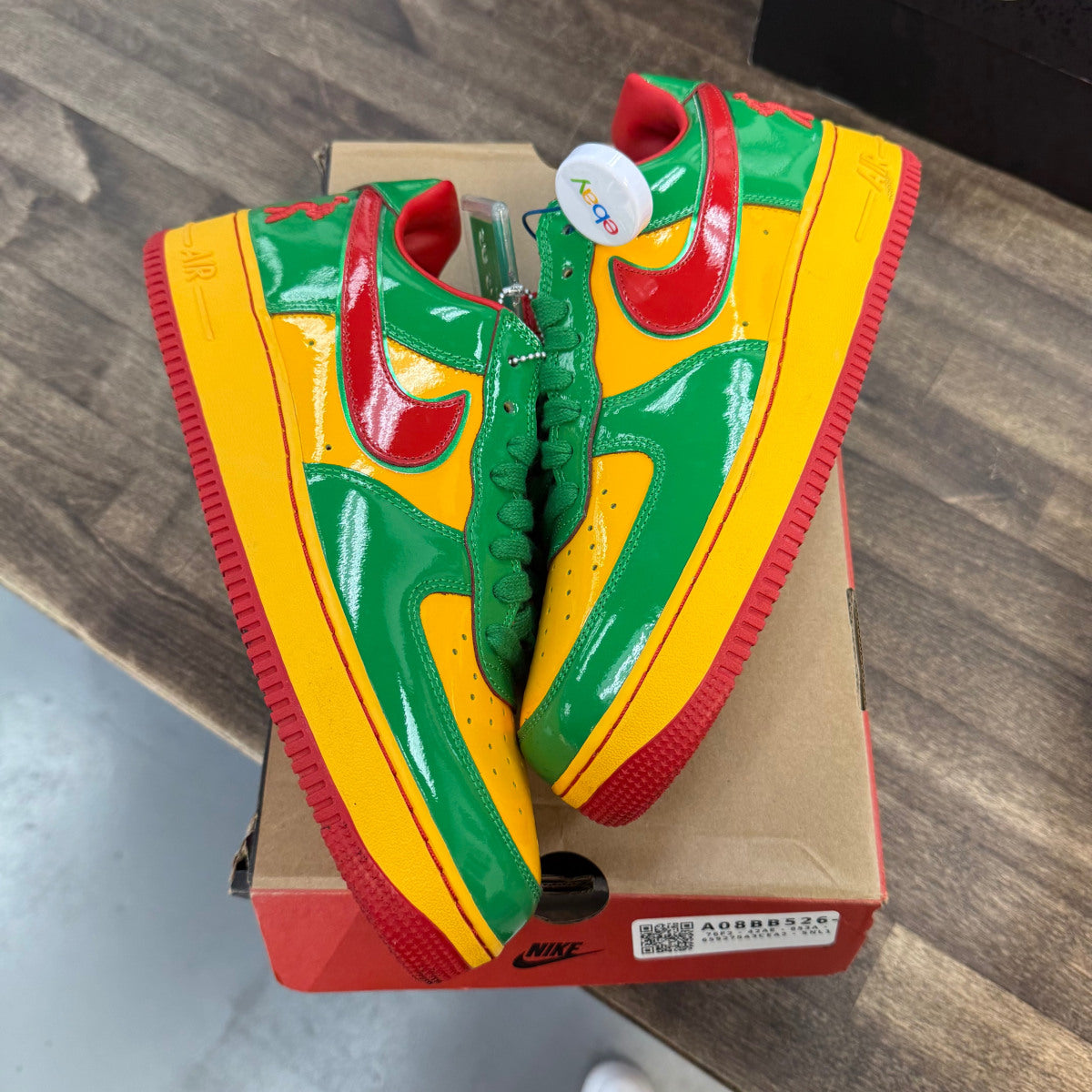 Nike Air Force 1 Low Lil Yachty Concrete Boys Lucky Green - Image 1