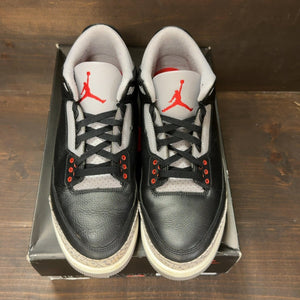 Jordan 3 Retro OG Black Cement (2024) Size 12 (Pre-Owned) - tag