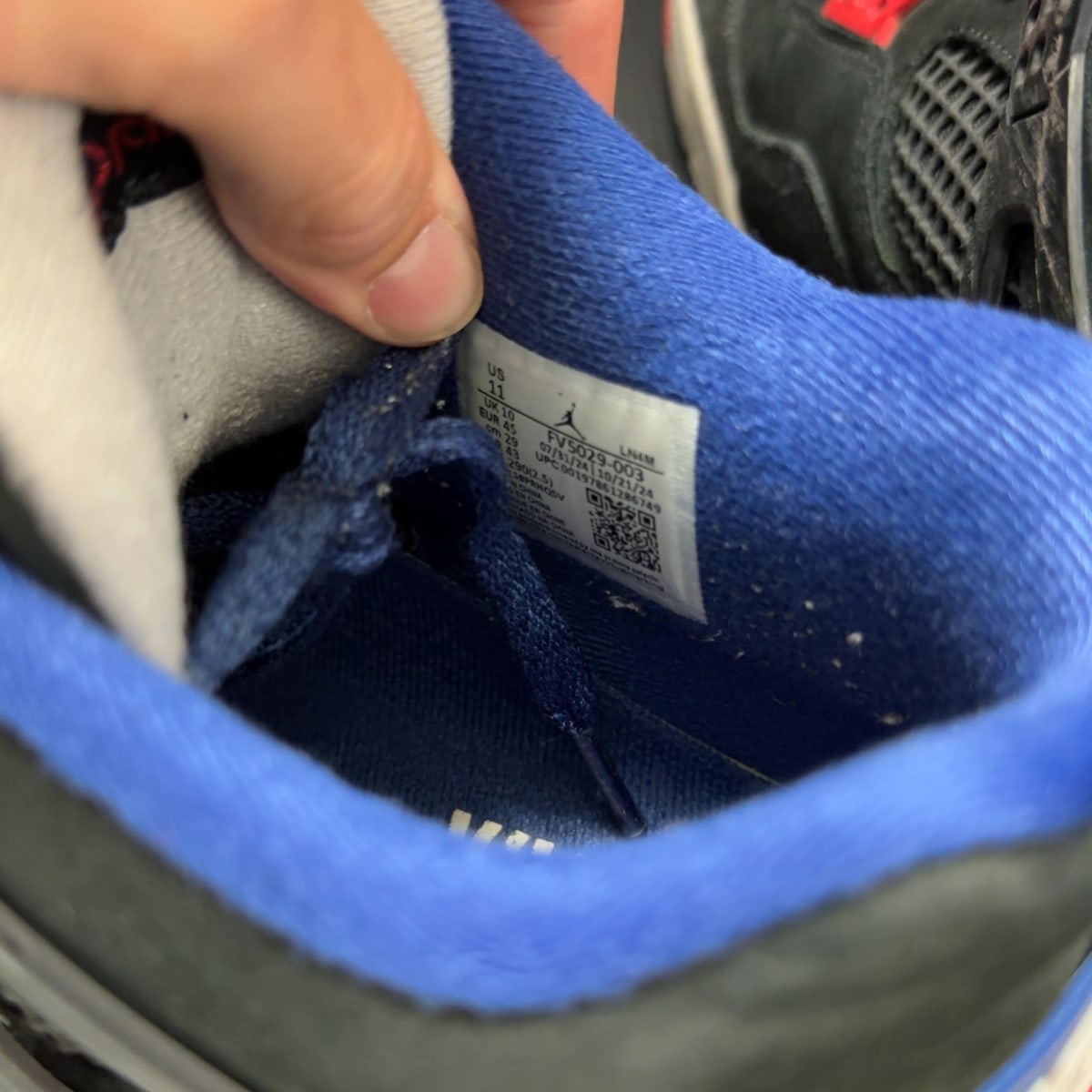 Jordan 4 Retro Rare Air (White Lettering) - Image 7