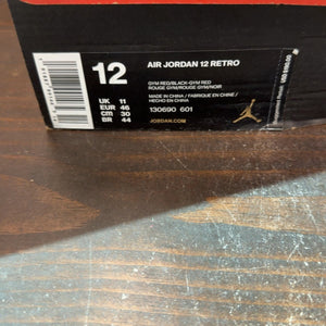 Jordan 12 Retro Gym Red (2018) Size 12 (Pre-Owned) - aux
