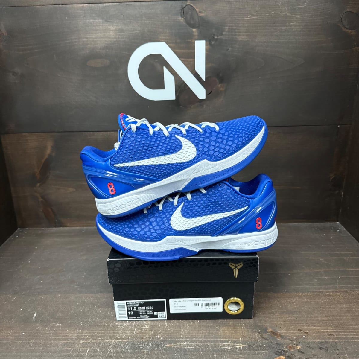 Nike Kobe 6 Protro Dodgers Size 11.5 (Pre-Owned) - front