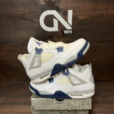 Jordan 4 Retro Midnight Navy Size 8 (Pre-Owned) - Image 1