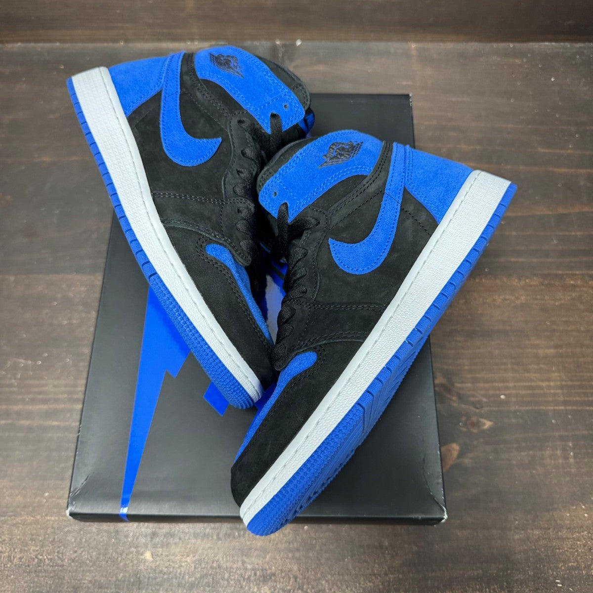 Jordan 1 Retro High OG Royal Reimagined (GS) Size 6Y (Pre-Owned) - back