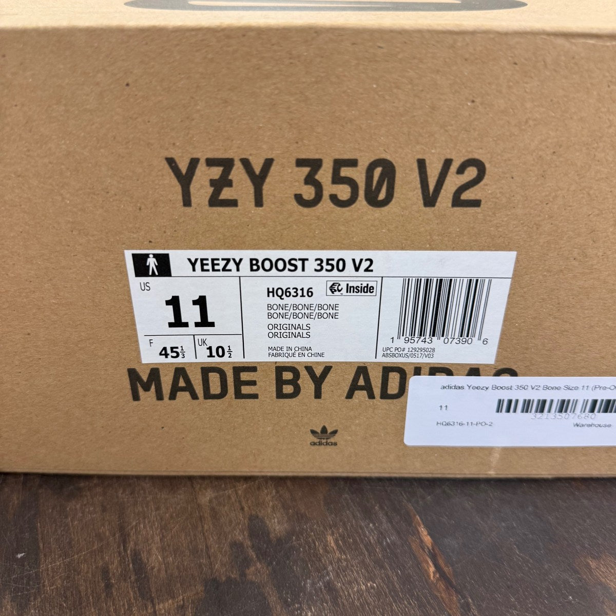 adidas Yeezy Boost 350 V2 Bone - Image 7