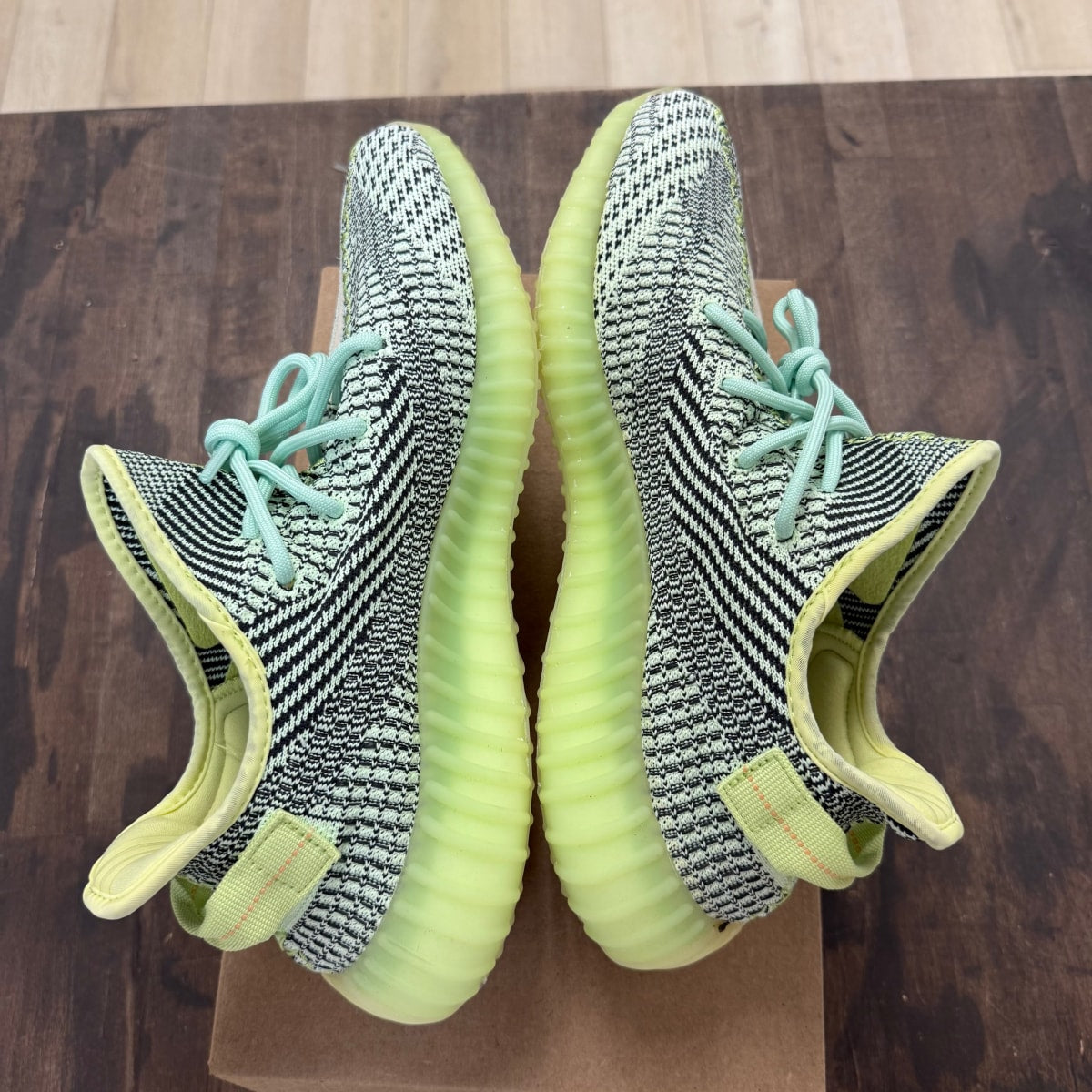 adidas Yeezy Boost 350 V2 Yeezreel (Non-Reflective) Size 12 (Pre-Owned) - Image 5