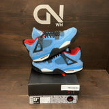 Jordan 4 Retro Travis Scott Cactus Jack Size 9.5 (Pre-Owned) - front
