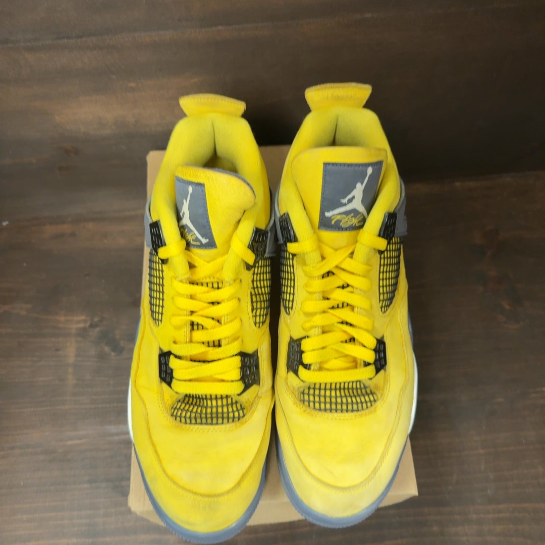 Jordan 4 Retro Lightning (2021) Size 13 (Pre-Owned) - Image 3
