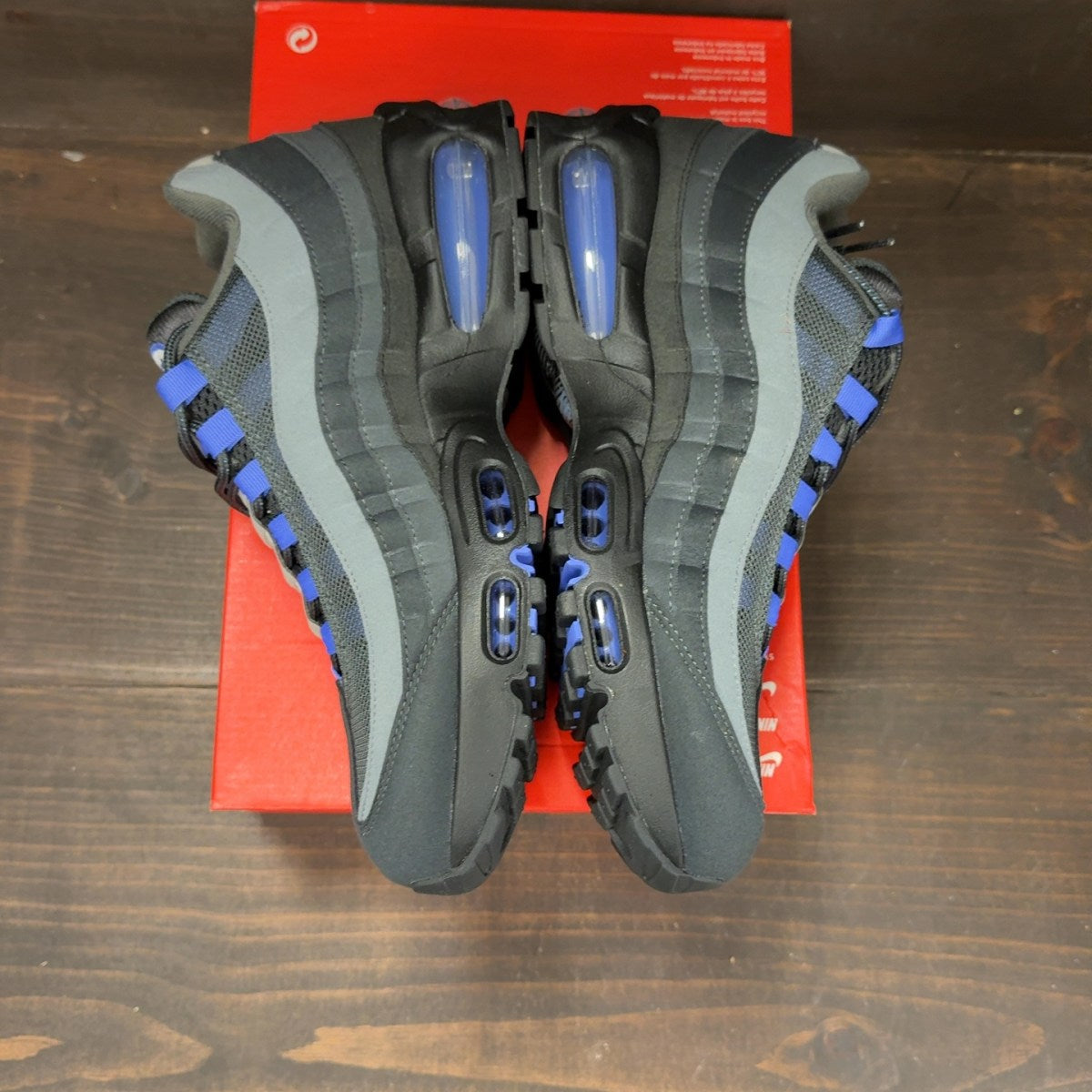 Nike Air Max 95 OG Big Bubble Black Sapphire - Image 4