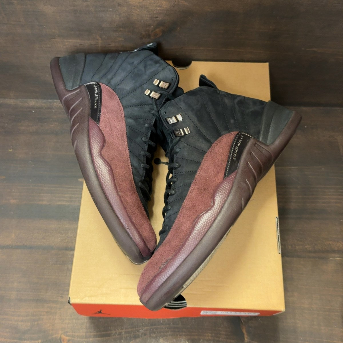 Jordan 12 Retro SP A Ma Maniére Black (Women's) - Image 2