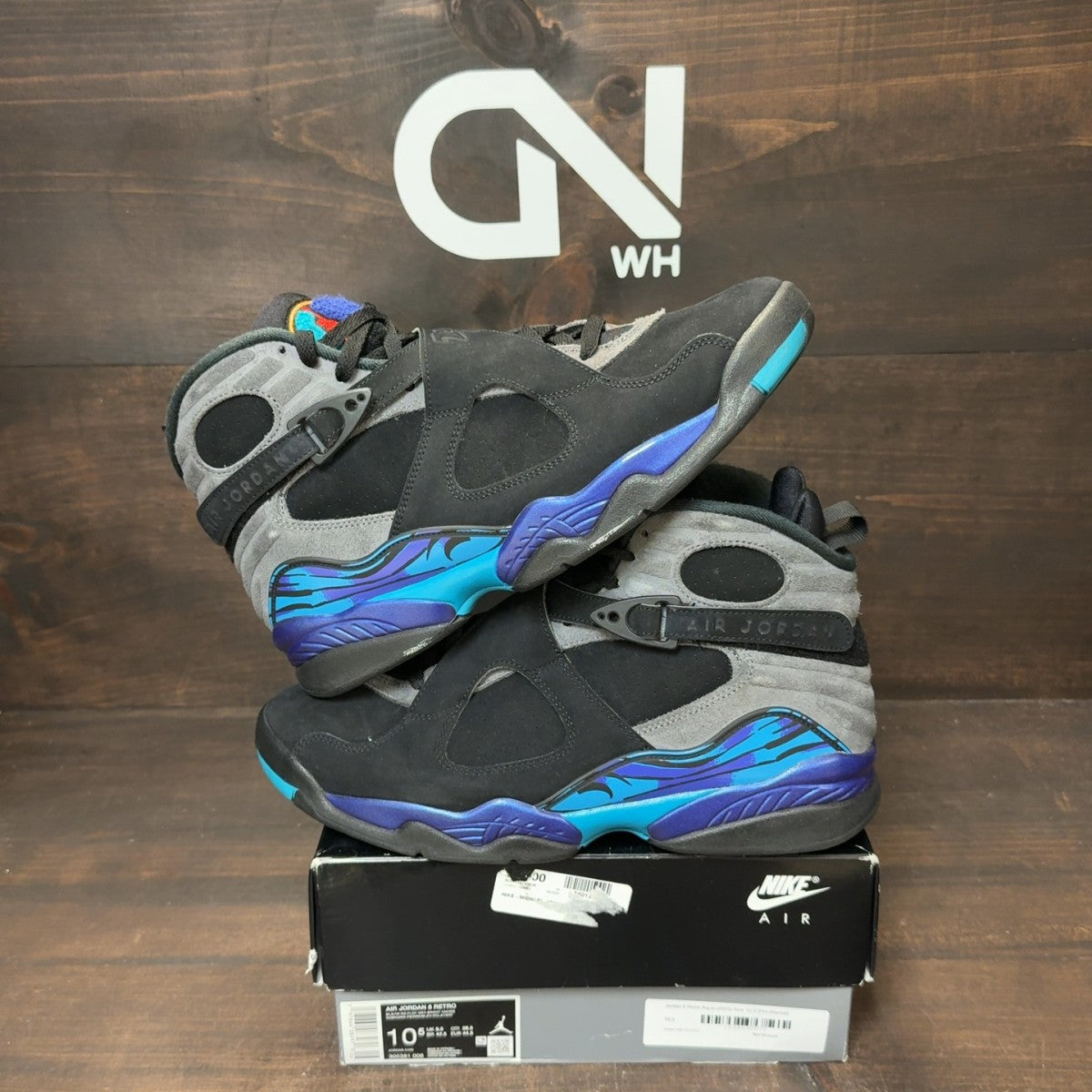 Jordan 8 Retro Aqua (2025) - Image 1