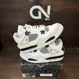 Jordan 4 Retro Military Black - Image 1