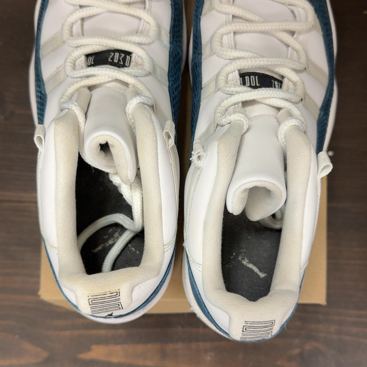 Jordan 11 Retro Low Snake Navy (2019) Size 12 (Pre-Owned) - Image 6