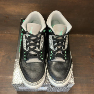 Jordan 3 Retro Green Glow Size 9 (Pre-Owned) - tag