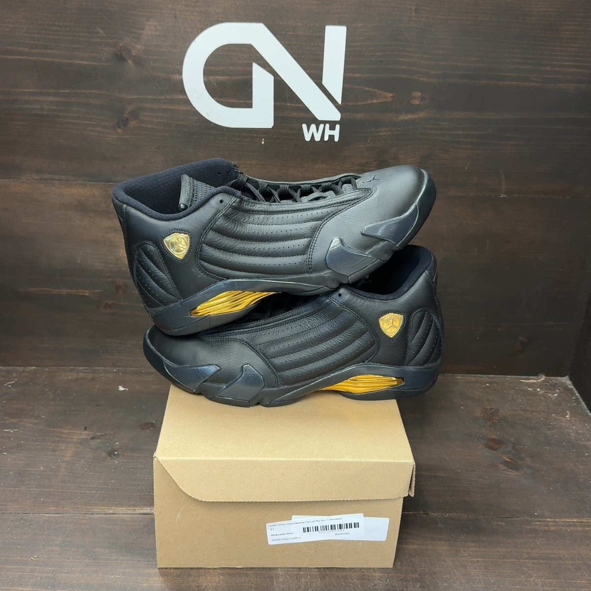 Jordan 14 Retro Defining Moments Pack Last Shot Size 11 (Pre-Owned) - front