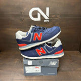 Blue Red New Balance 574 Size 10.5 (Pre-Owned) - Image 1