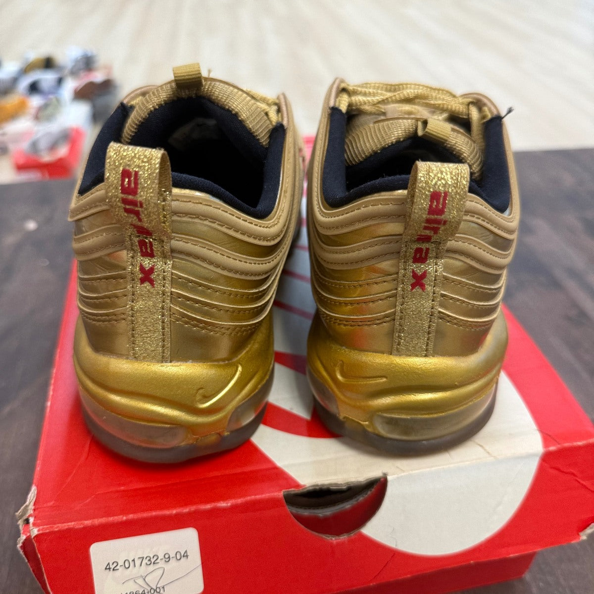Nike Air Max 97 Gold Medal Size 10 (Pre-Owned) - Image 3