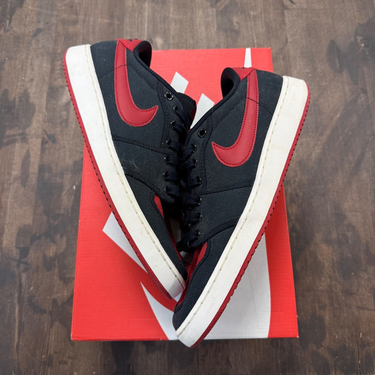 Jordan 1 Retro AJKO Low Bred Size 9.5 (Pre-Owned) - Image 1