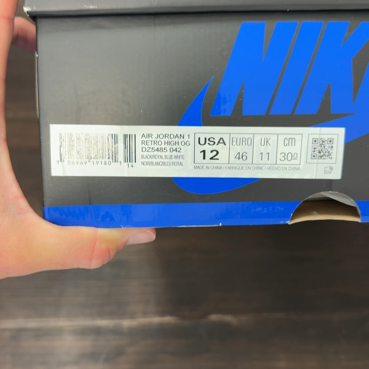 Jordan 1 Retro High OG Royal Reimagined - Image 9
