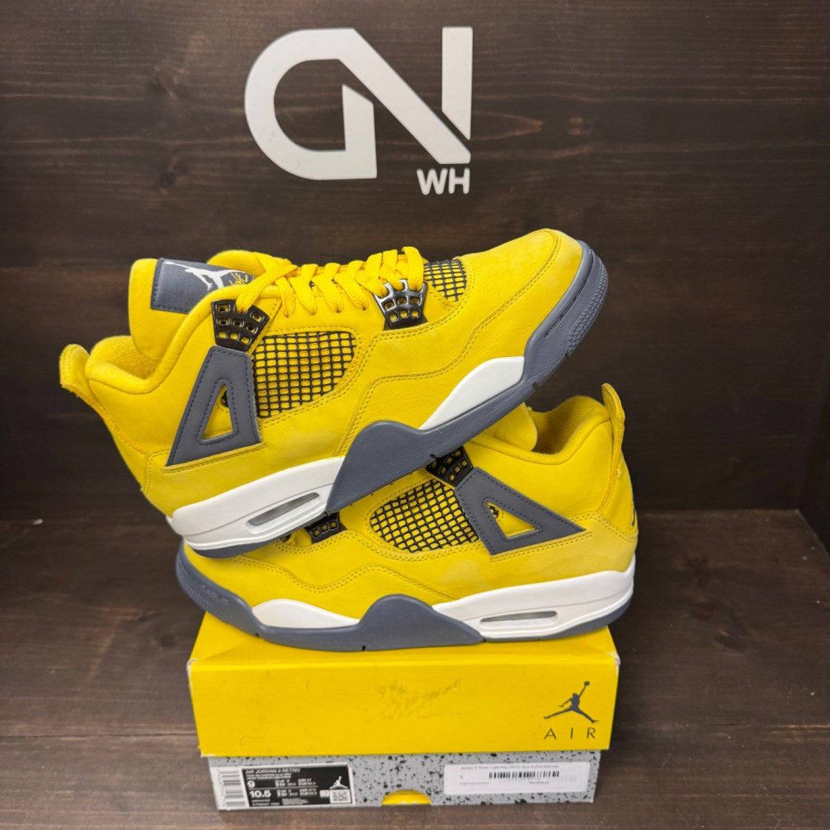 Jordan 4 Retro Lightning (2021) - Image 1