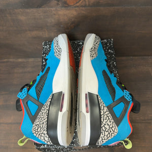 Jordan Spizike Low Neo Turquoise Light Crimson Size 12 (Pre-Owned) - Image 6