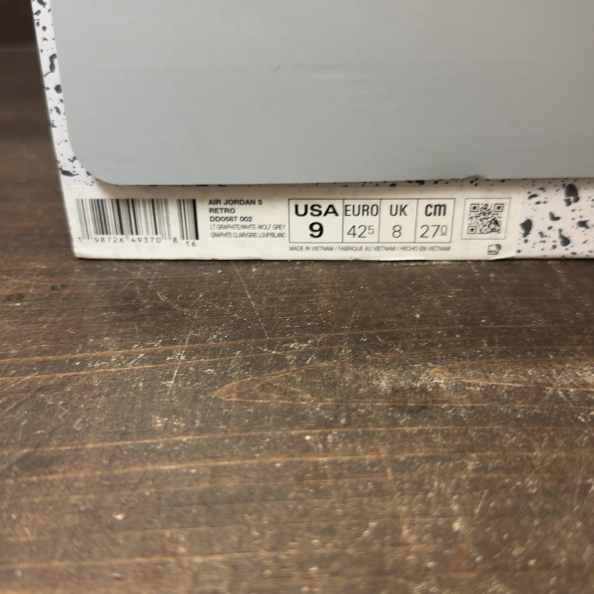 Jordan 5 Retro Wolf Grey (2026) - Image 6