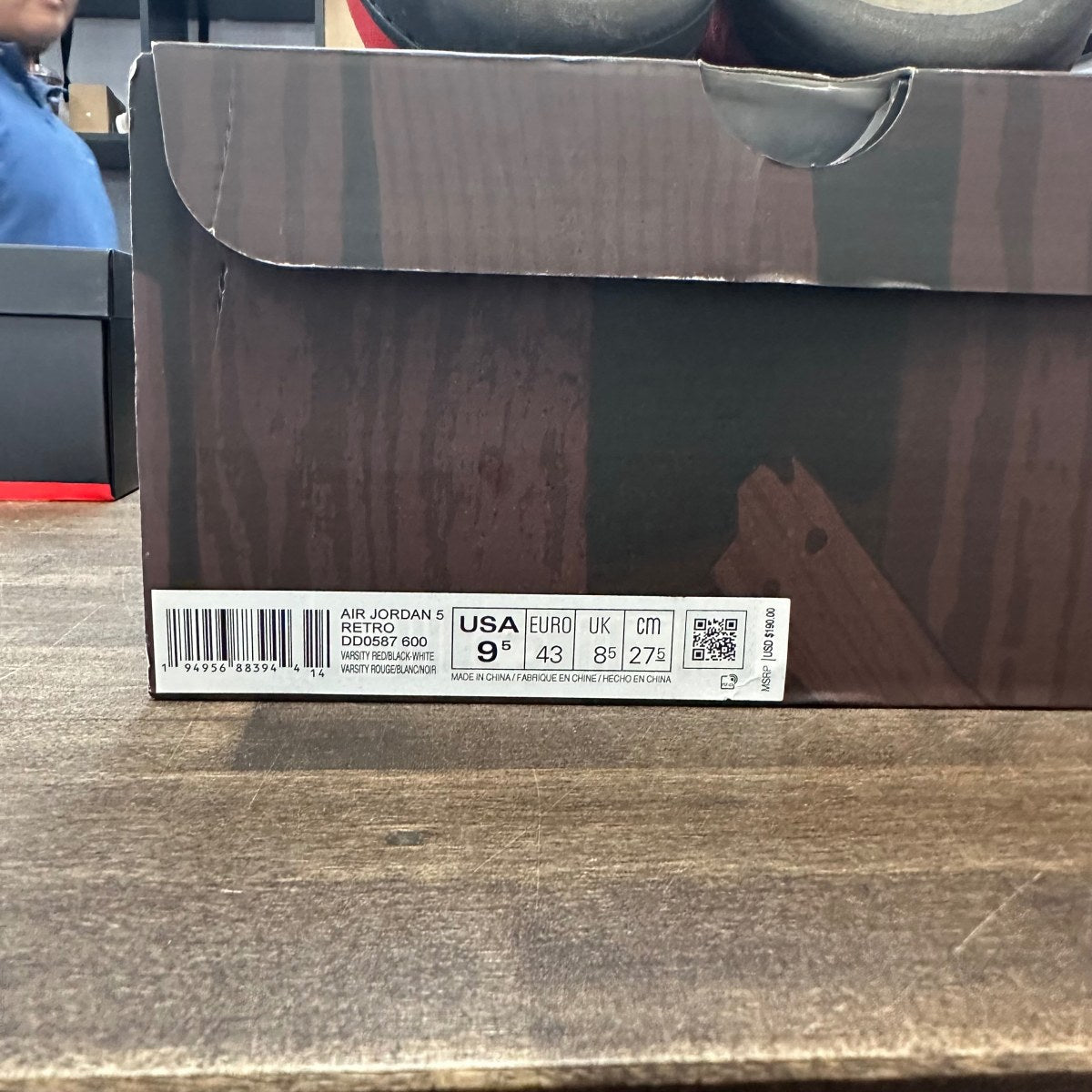 Jordan 5 Retro Raging Bull Red (2021) - Image 6