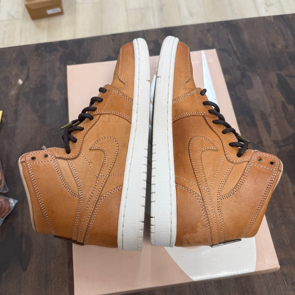 Jordan 1 Retro Pinnacle Vachetta Tan - Image 6