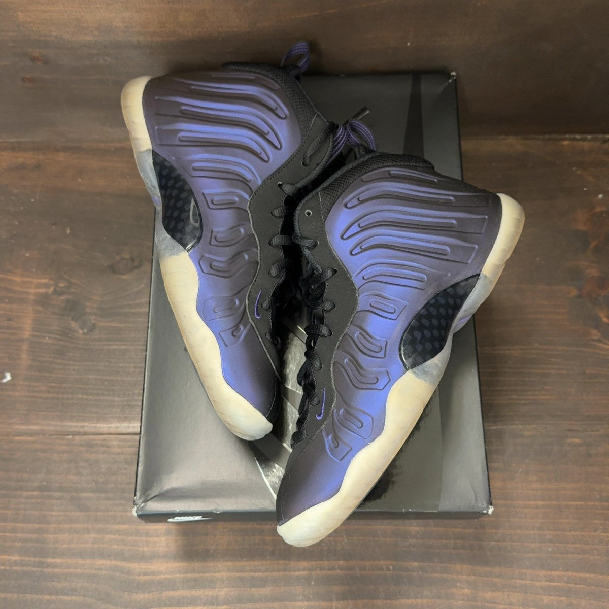 Air Nike Foamposite One Eggplant (2017) (GS) - Image 2