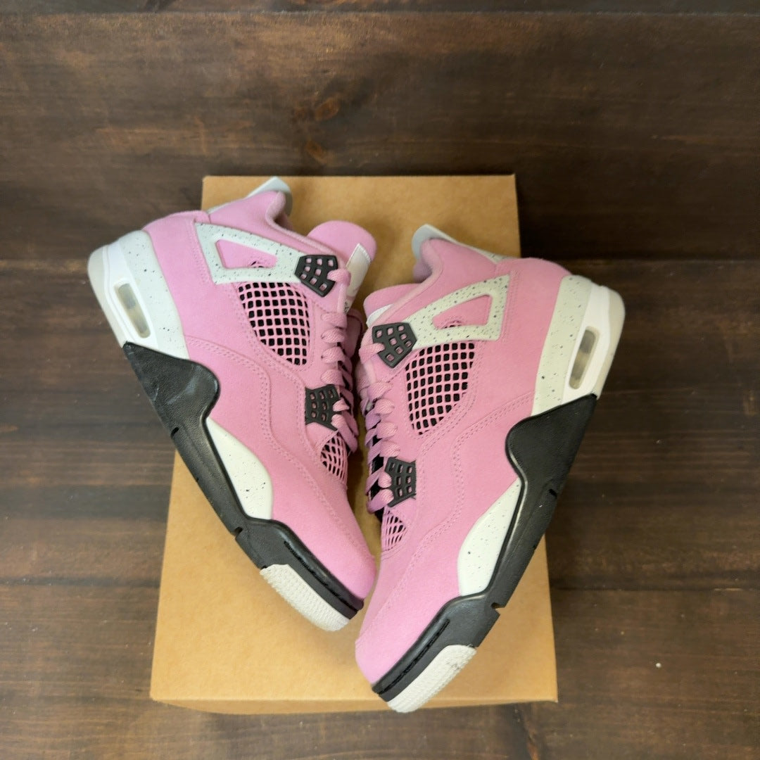Jordan 4 Retro Orchid (Women's) Size 8W (Pre-Owned) - Image 2