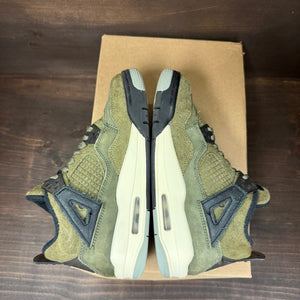 Jordan 4 Retro SE Craft Medium Olive (GS) Size 4.5Y (Pre-Owned) - Image 5