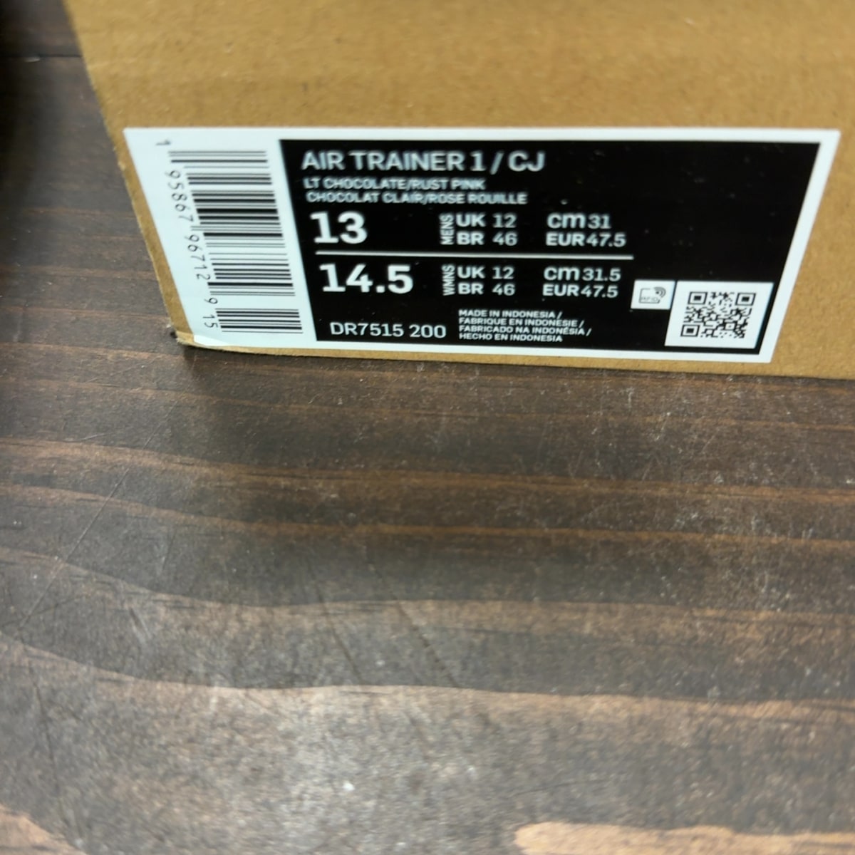 Nike Air Trainer 1 SP Travis Scott Wheat - Image 10