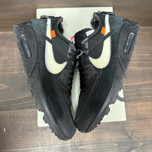 Nike Air Max 90 Off-White Black Size 10.5 (Pre-Owned) - Image 10